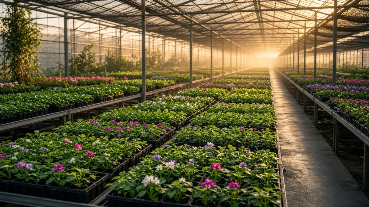 Precision Agritech greenhouse at Theur