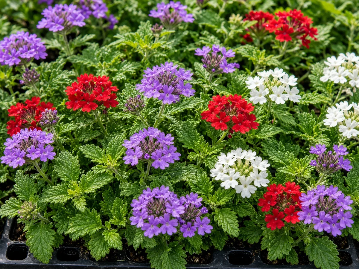 Verbena seedling tray